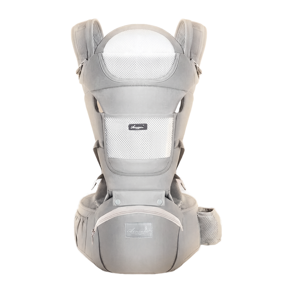 Porte-bébé Hipseat - BabyBloom — Gris