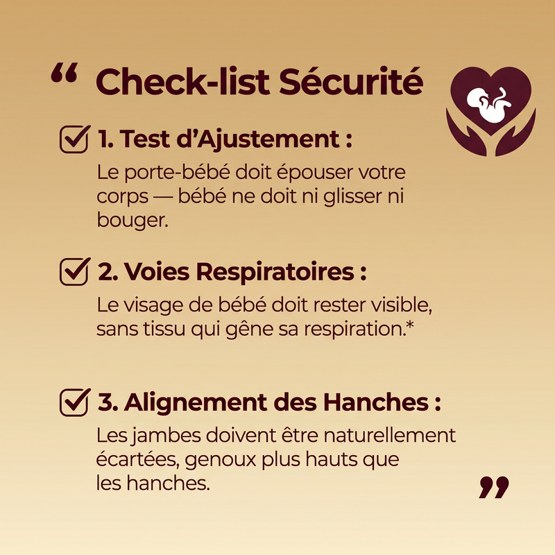 Check-list sécurité portage