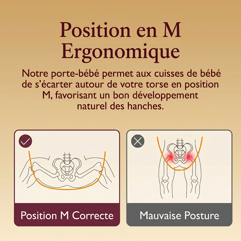 Position M ergonomique