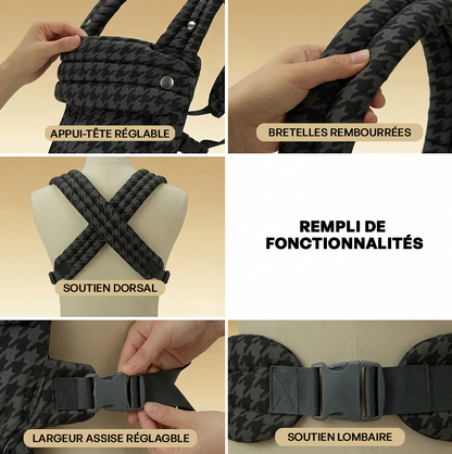 Porte-bébé ergonomique physiologique BabyBloom — photo 3