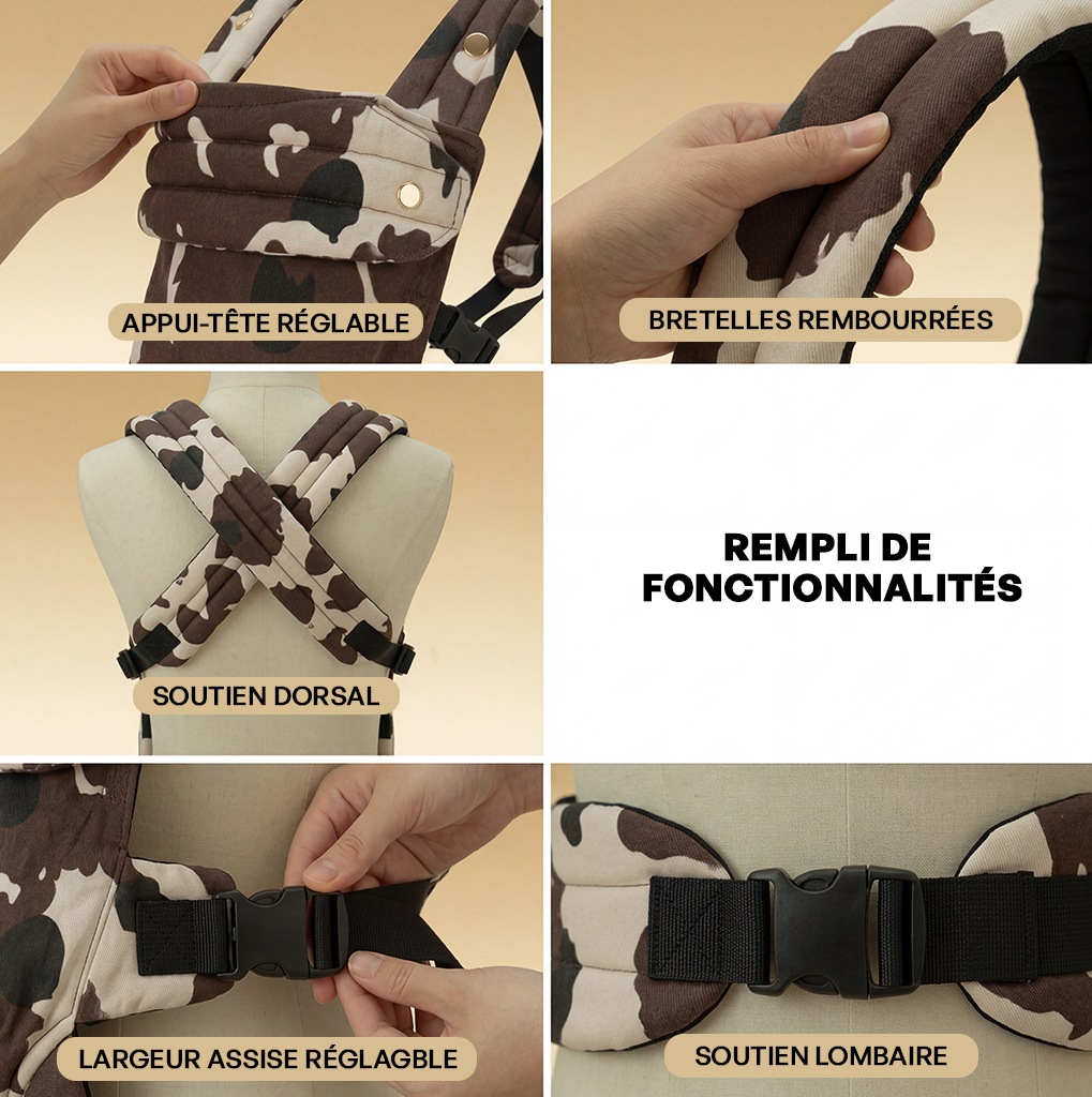 Porte-bébé ergonomique physiologique BabyBloom — photo 28