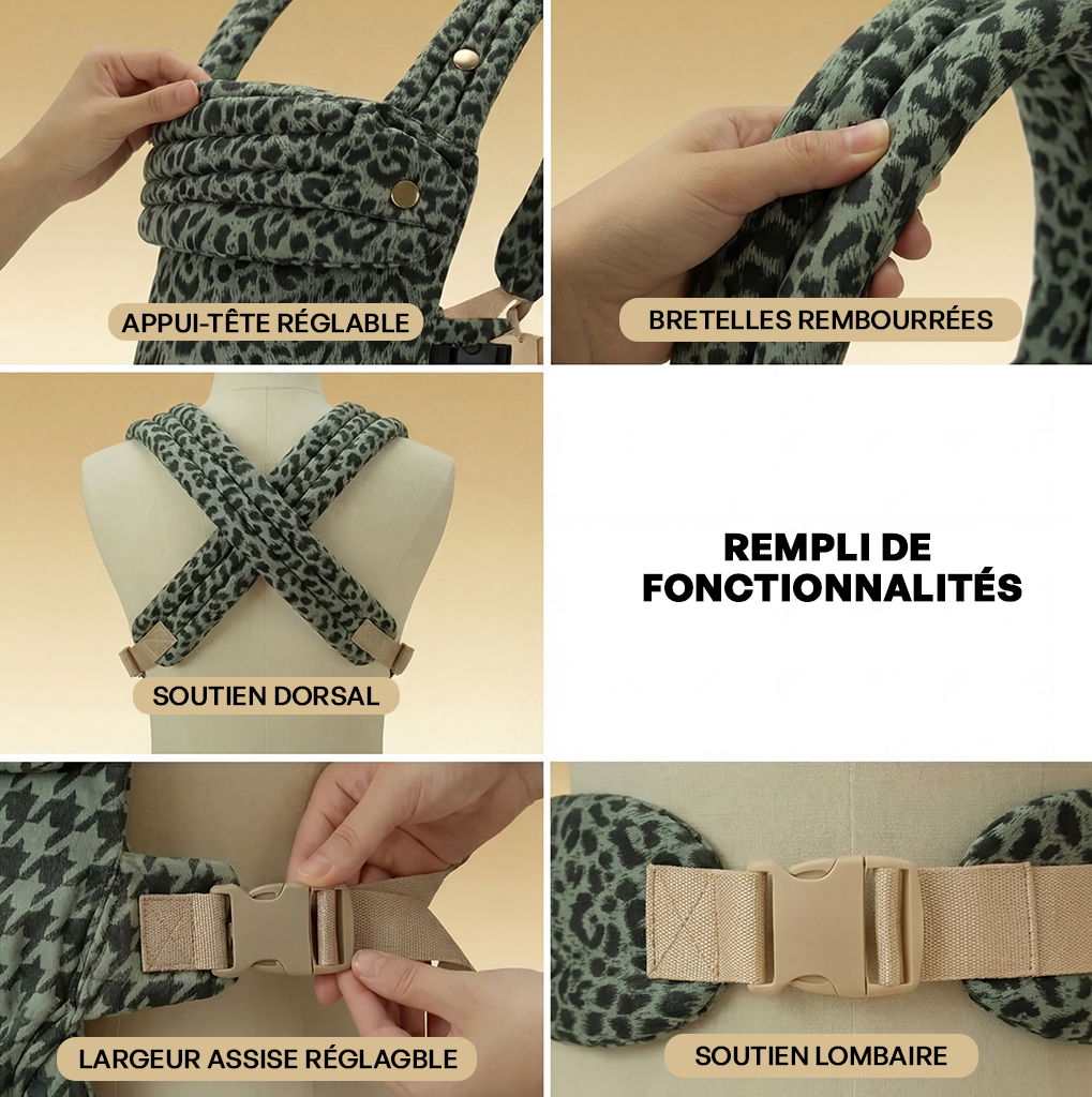 Porte-bébé ergonomique physiologique BabyBloom — photo 8