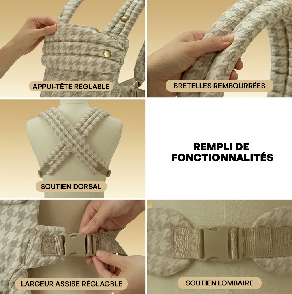 Porte-bébé ergonomique physiologique BabyBloom — photo 23
