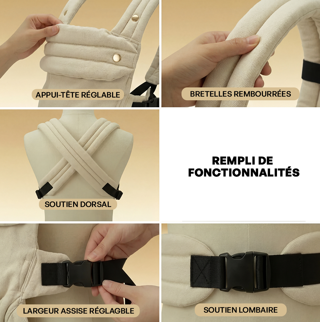 Porte-bébé ergonomique physiologique BabyBloom — photo 18