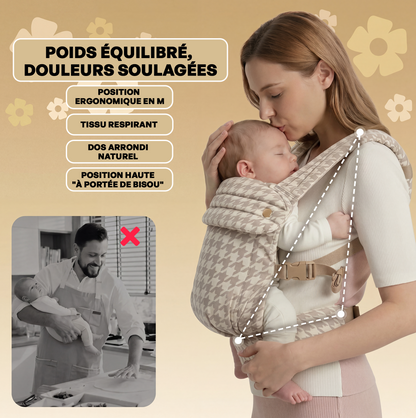 Porte-bébé physiologique ergonomique - BabyBloom