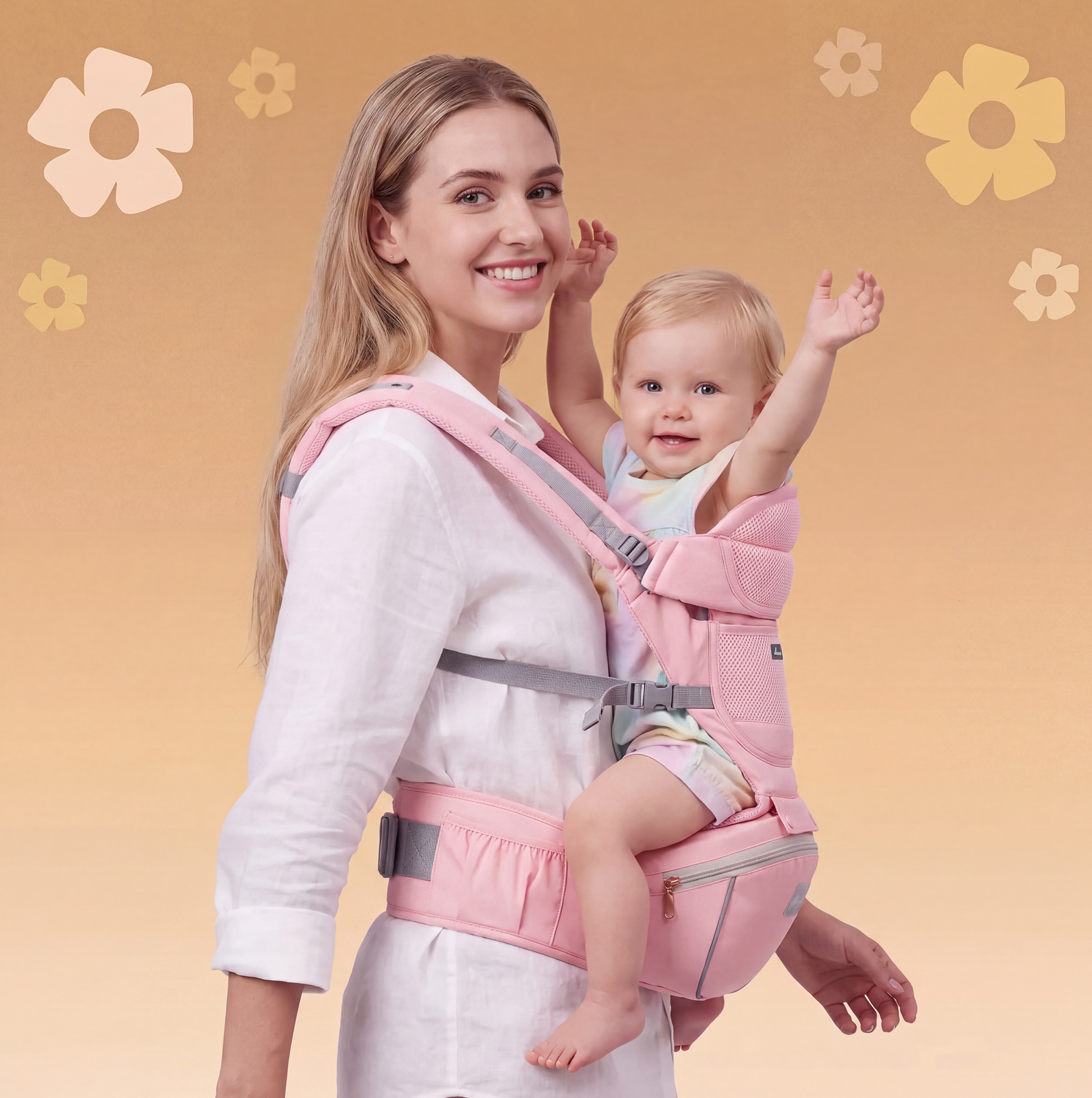 Porte-bébé Hipseat - BabyBloom