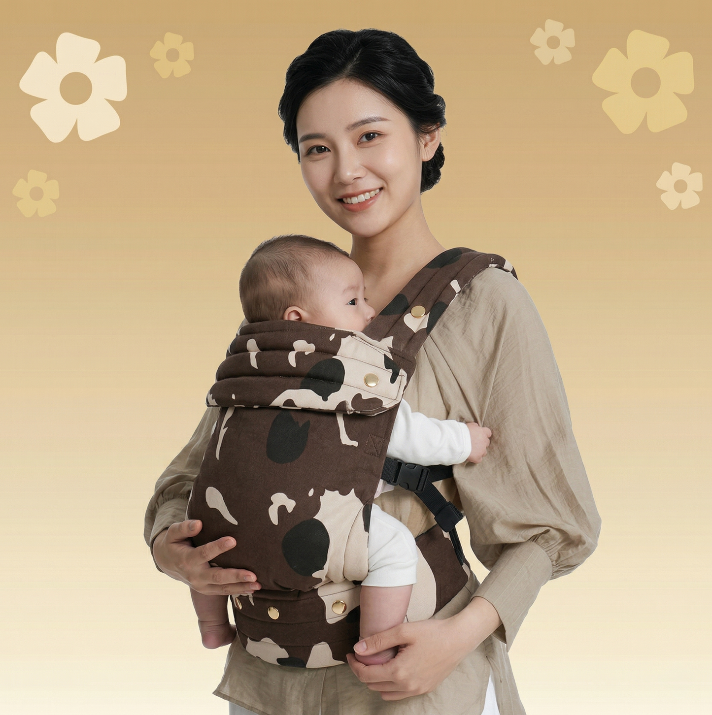 Porte-bébé ergonomique physiologique BabyBloom — photo 27