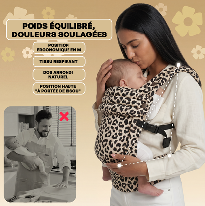 Porte-bébé physiologique ergonomique - BabyBloom