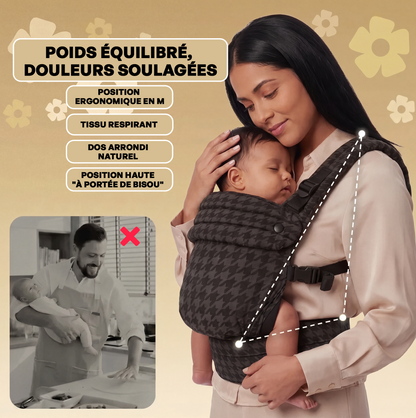 Porte-bébé physiologique ergonomique - BabyBloom